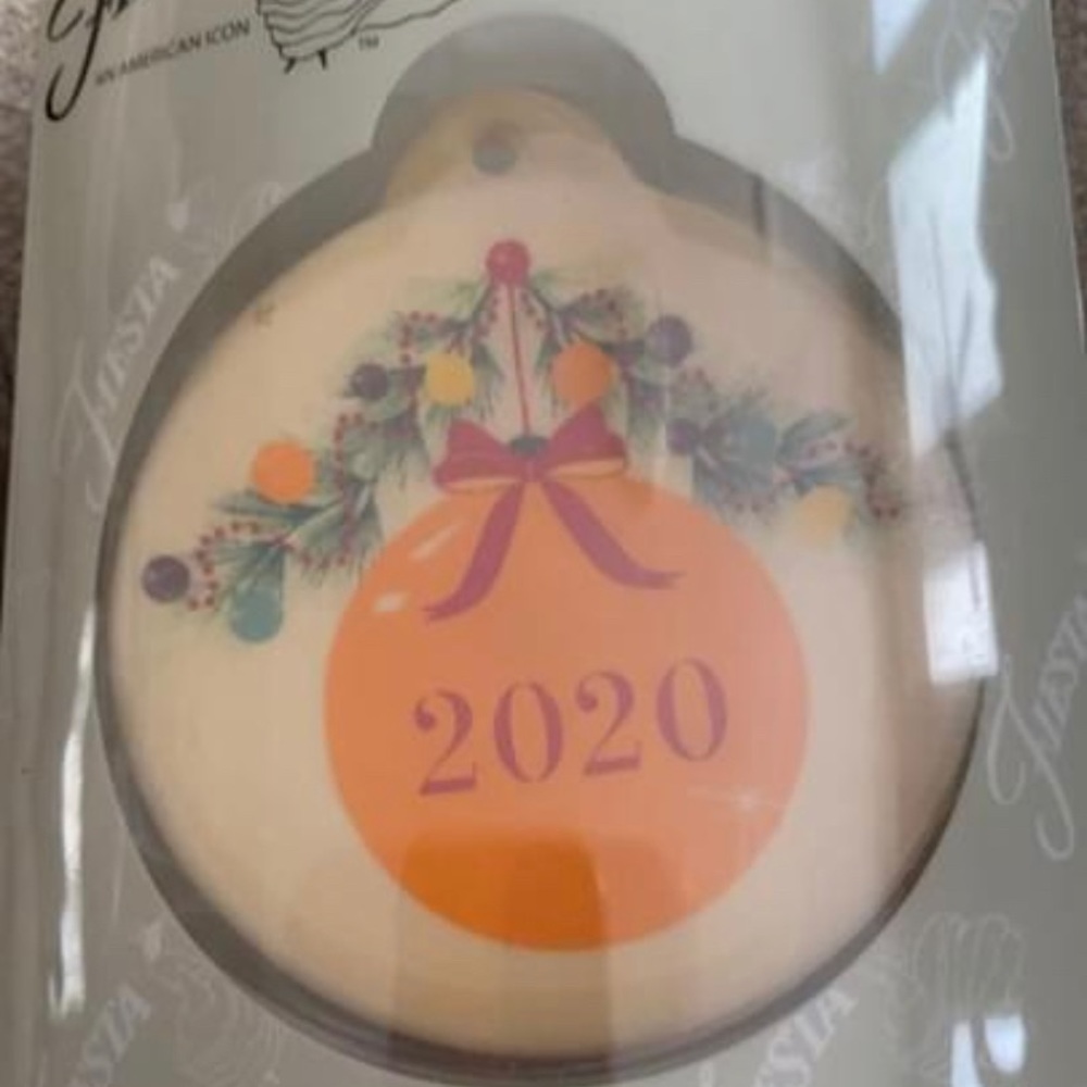 Fiestaware 2020 ornament NIB